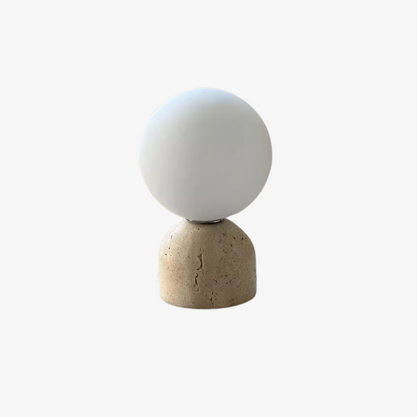 Stone Moon Table Lamp