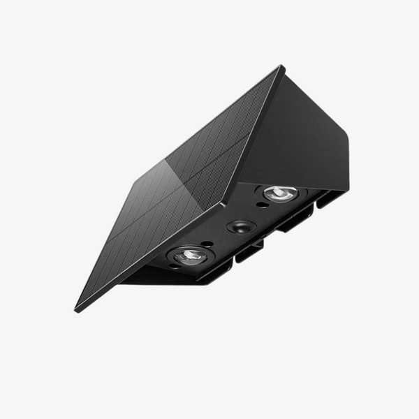 Nova solar powered outdoor wall light  ABS sensor waterproof
